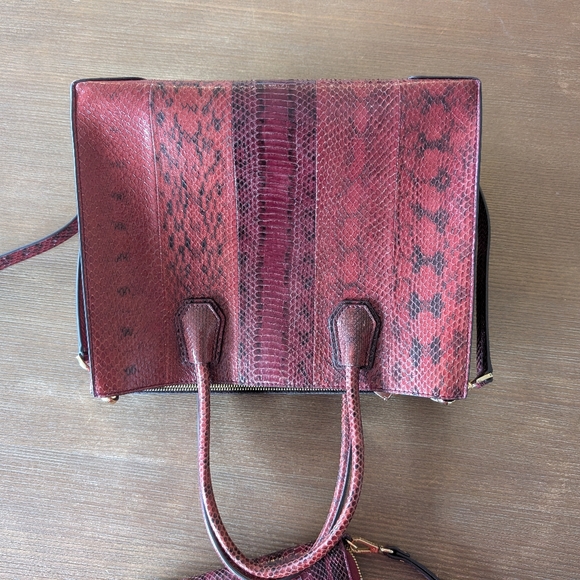 Genuine snakeskin purse and matching wallet - Picture 3 of 10